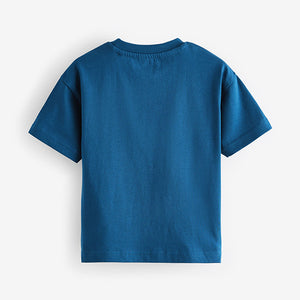 Blue/Navy Short Sleeve Transport T-Shirt
