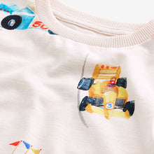 Load image into Gallery viewer, White Racecar Short Sleeve All-Over Print T-Shirt
