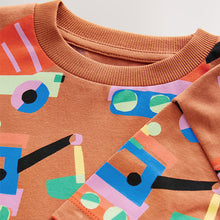 Load image into Gallery viewer, Rust Brown Diggers Short Sleeve All-Over Print T-Shirt
