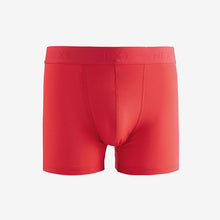 Load image into Gallery viewer, Bright Colour Blue/Green/Red 5 Pack Cotton Rich Trunk Boxers
