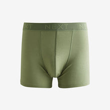 Load image into Gallery viewer, Green/Orange/Yellow 5 Pack Cotton Rich Trunk Boxers
