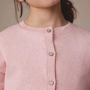 Pink Button Up Cardigan (3mths-12yrs)