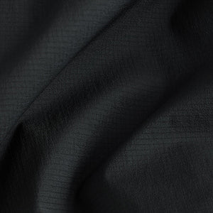Black Shower Resistant Lightweight Hooded Anorak Jacket