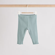 Load image into Gallery viewer, Blue/Pink Baby Leggings 4 Pack (0-12mths)
