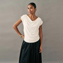 Load image into Gallery viewer, DRAPE SLVLS ECRU
