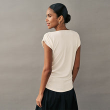 Load image into Gallery viewer, DRAPE SLVLS ECRU
