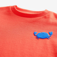 Load image into Gallery viewer, Red Crab Simple Short Sleeve T-Shirt
