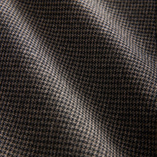 Load image into Gallery viewer, Brown Tailored Checked Single Breasted Blazer
