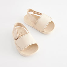 Load image into Gallery viewer, Neutral Touch Fastening Baby Slider Sandals (0-24mths)
