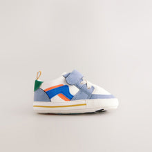 Load image into Gallery viewer, Multi Baby Touch Fastening Elastic Lace Trainers (0-24mths)
