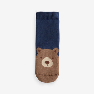 B 5PK TRRY NAVY BEAR