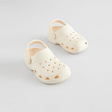 Load image into Gallery viewer, Neutral White Standard Fit (F) Clogs Sandals
