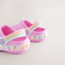 Load image into Gallery viewer, Pink Character Clogs
