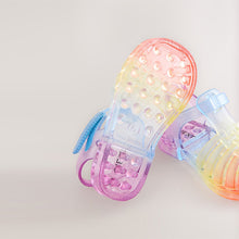 Load image into Gallery viewer, Rainbow Jelly Sandals
