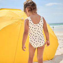 Load image into Gallery viewer, Ecru Spot Rainbow Swimsuit (6mths-6yrs)
