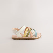 Load image into Gallery viewer, Multi Standard Fit (F) Strap Sandals
