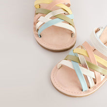 Load image into Gallery viewer, Multi Standard Fit (F) Strap Sandals
