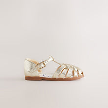 Load image into Gallery viewer, Gold Standard Fit (F) Fisherman Occasion Sandals
