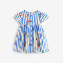 Load image into Gallery viewer, Blue Tomato Stripe Button Up Summer Dress (3mths-6yrs)
