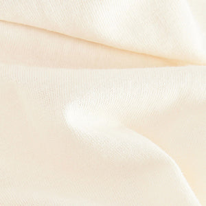 Cream 100% Cotton Summer Midi T-Shirt Dress