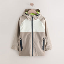 Load image into Gallery viewer, Neutral Waterproof Mesh Hooded Lined Anorak Jacket
