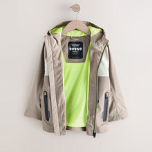 Load image into Gallery viewer, Neutral Waterproof Mesh Hooded Lined Anorak Jacket
