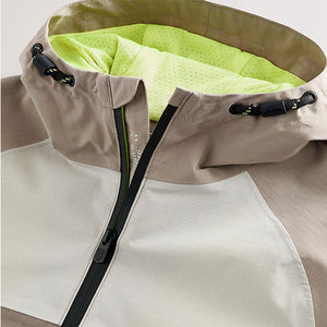 Neutral Waterproof Mesh Hooded Lined Anorak Jacket