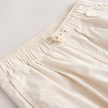 Load image into Gallery viewer, Neutral 100% Cotton Baggy Cargo Trousers with Toggle Waist (3mths-6yrs)
