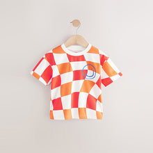 Load image into Gallery viewer, Mid Orange Short Sleeve T-Shirts 3 Pack (3mths-6yrs)
