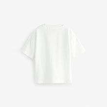 Load image into Gallery viewer, White Short Sleeve Plain T-Shirt (3mths-6yrs)
