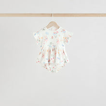 Load image into Gallery viewer, Pink Fairy Mouse 3 Pack Skirted Baby Rompers
