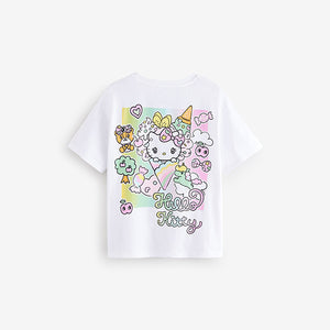 White Hello Kitty Oversized T-Shirt (3-12yrs)