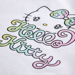White Hello Kitty Oversized T-Shirt (3-12yrs)