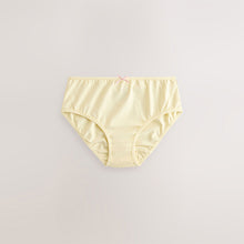 Load image into Gallery viewer, Yellow/White Briefs 10 Pack (1.5-12yrs)
