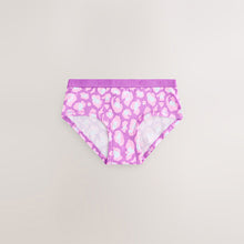 Load image into Gallery viewer, Lilac/Teal Hipsters Briefs 7 Pack (2-12yrs)
