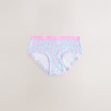 Load image into Gallery viewer, Lilac/Teal Hipsters Briefs 7 Pack (2-12yrs)

