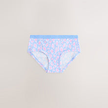Load image into Gallery viewer, Lilac/Teal Hipsters Briefs 7 Pack (2-12yrs)
