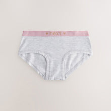Load image into Gallery viewer, Pink/Grey Hipsters 7 Pack (3-12yrs)
