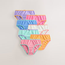 Load image into Gallery viewer, Purple/Orange Briefs 7 Pack (1.5-12yrs)
