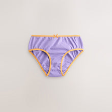 Load image into Gallery viewer, Purple/Orange Briefs 7 Pack (1.5-12yrs)
