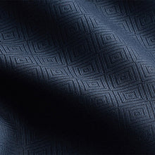 Load image into Gallery viewer, Navy Dobby Regular Fit Short Sleeve Textured Shirt
