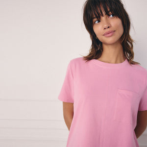 Pink Heart Short Set Pyjamas
