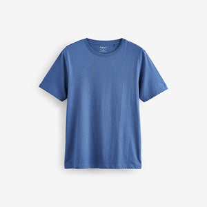STEEL BLUE SLIM CREW