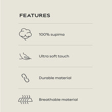 Load image into Gallery viewer, SUPIMA NAVY REG
