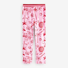 Load image into Gallery viewer, Red 100% Cotton Short Sleeve Pyjamas
