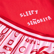 Load image into Gallery viewer, Red 100% Cotton Short Sleeve Pyjamas
