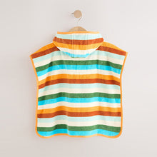 Load image into Gallery viewer, PONCHO MULTI STRIPE

