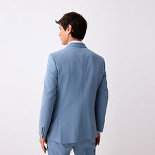Load image into Gallery viewer, Blue Slim Fit Motionflex Stretch Suit Jacket
