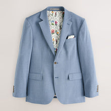 Load image into Gallery viewer, Blue Slim Fit Motionflex Stretch Suit Jacket
