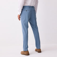 Load image into Gallery viewer, Blue Slim Fit Motionflex Stretch Suit Trousers
